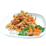 Shredded Chicken With Sesame & Syrup Sauce 